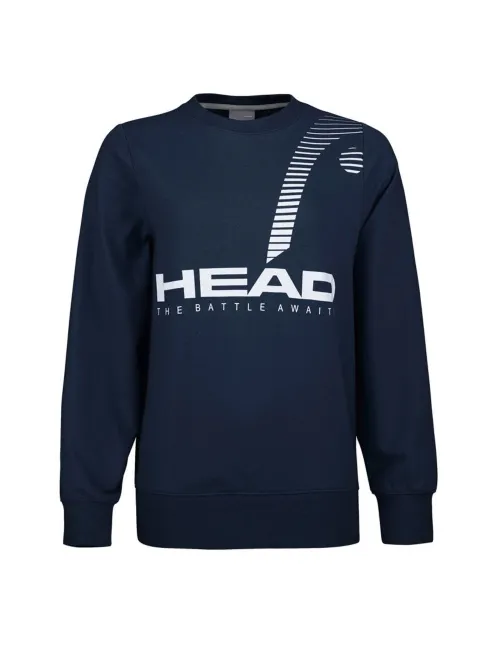 Sudadera Head Rally Azul Marino Mujer | Ofertas de pádel