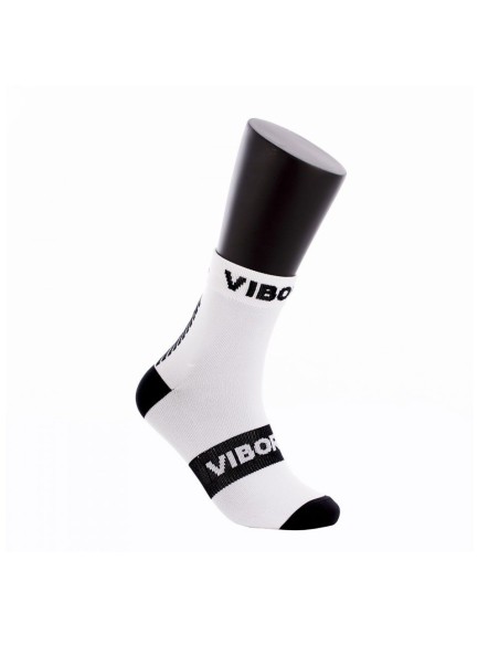 Calcetines Vibora Kait Caña Baja Blanco Negro | Ofertas de pádel