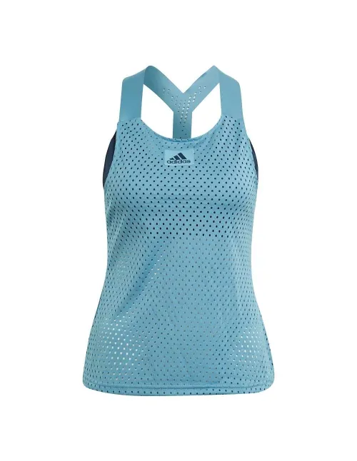 Adidas Primeblue Women's Blue Tank Top | Ofertas de padel