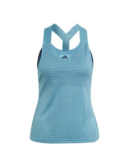 Camiseta Tirante Adidas Primeblue Azul Mujer | Ofertas de pádel