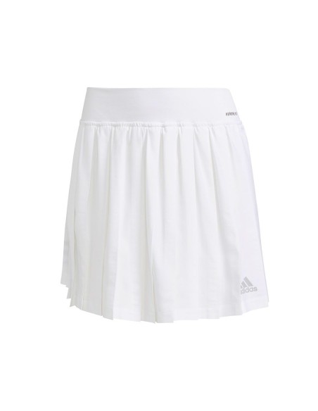 Falda Plisada Adidas Club Blanco Mujer | Ofertas de pádel