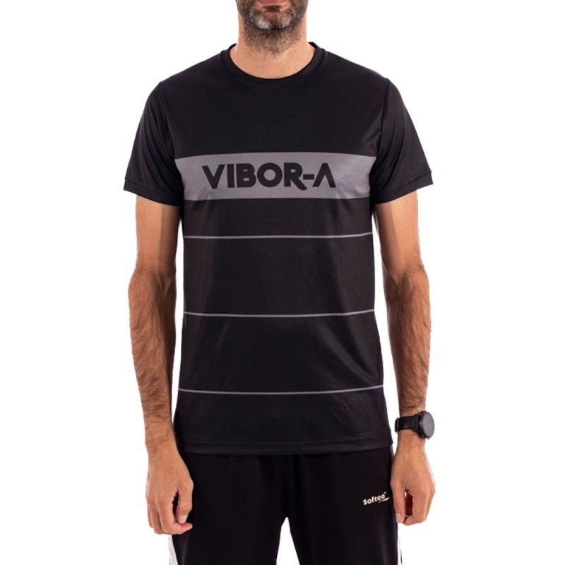 Camiseta Vibora Toxic Negro | De Pádel
