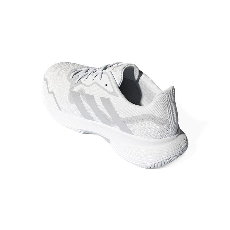 Adidas Courtjam Control Blanco Gris Mujer Gy1334