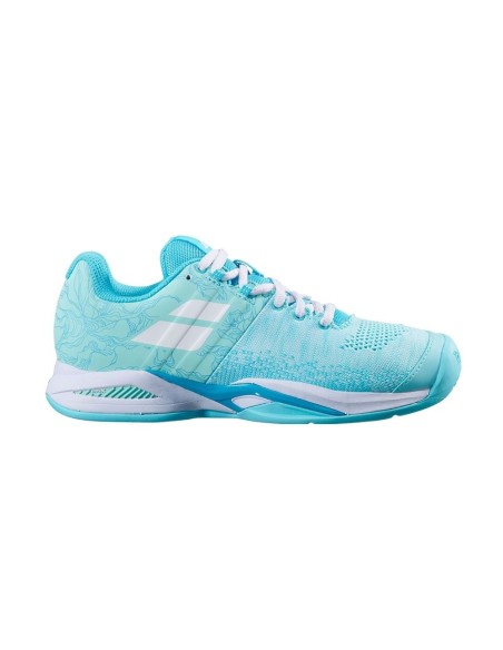 Zapatillas Babolat Propulse Blast Clay Turquesa Mujer 31S227514079 | Ofertas de pádel