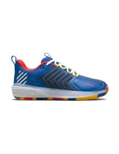 Kswiss Ultrashot 3 All Court Azul Rojo | Ofertas de pádel