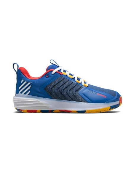 Kswiss Ultrashot 3 All Court Azul Vermelho | Ofertas de padel