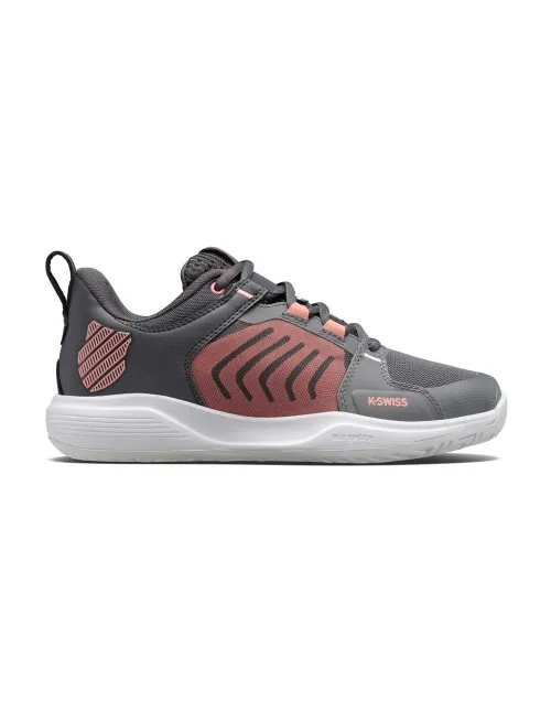 Kswiss Ultrashot Team All Court Gris Negro Mujer 97395050