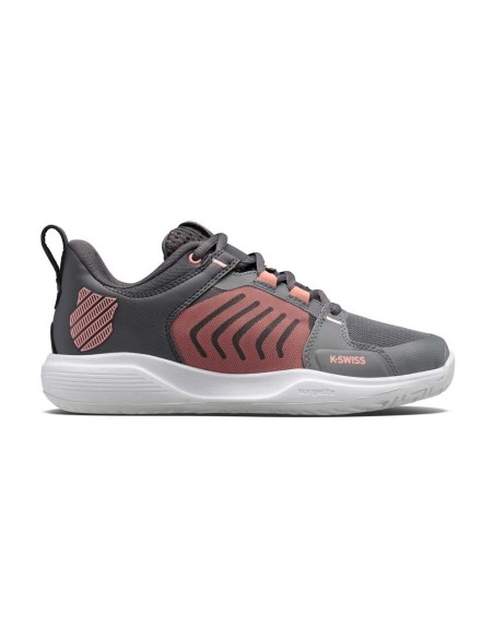 Kswiss Ultrashot Team All Court Gris Negro Mujer | Ofertas de pádel