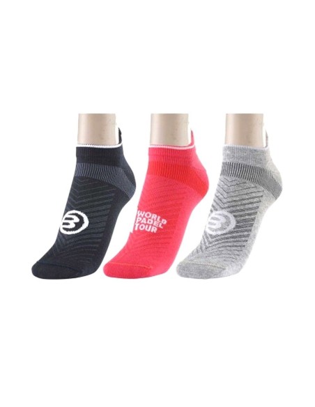 3 Pares Calcetines Bullpadel World Padel Tour | Ofertas de pádel