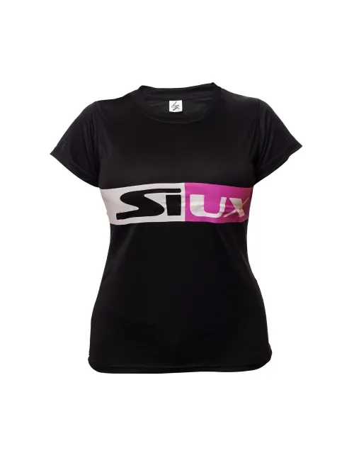 T-shirt Siux Revolution Women's Black | Ofertas de padel