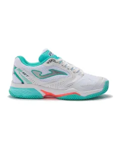 Joma Set 21 Clay White Green Women's | Ofertas de padel