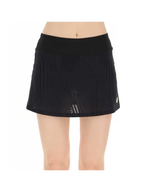 Skirt Lotto Superrapida V Black Woman | Ofertas de padel