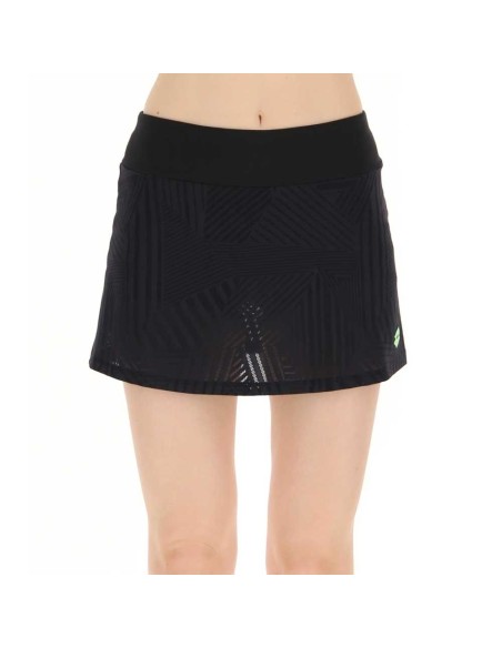 Skirt Lotto Superrapida V Black Woman | Ofertas de padel