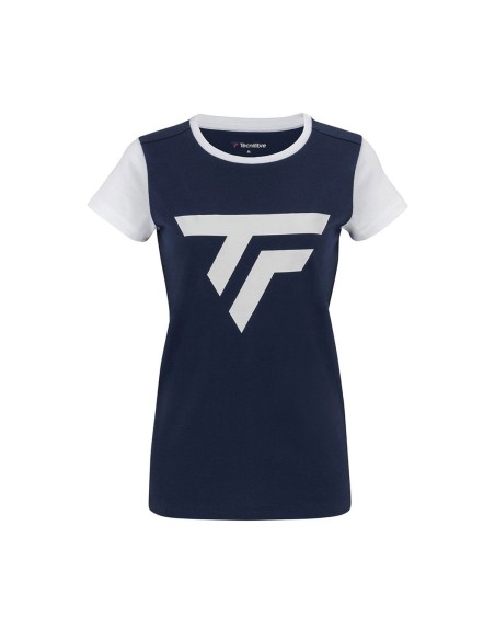 Tecnifibre Maglietta Perf Donna Navy White |Padel offers