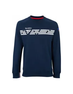 Sudadera Tecnifibre Fleece Azul Marino Mujer | Ofertas de pádel