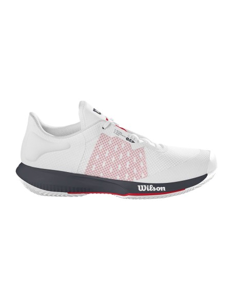 Wilson Kaos Swift Clay White Red | Ofertas de padel