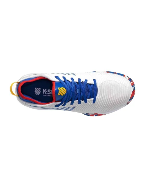 Kswiss Hypercourt Supreme Mixta Blanco Azul 06615166 | Ofertas de pádel