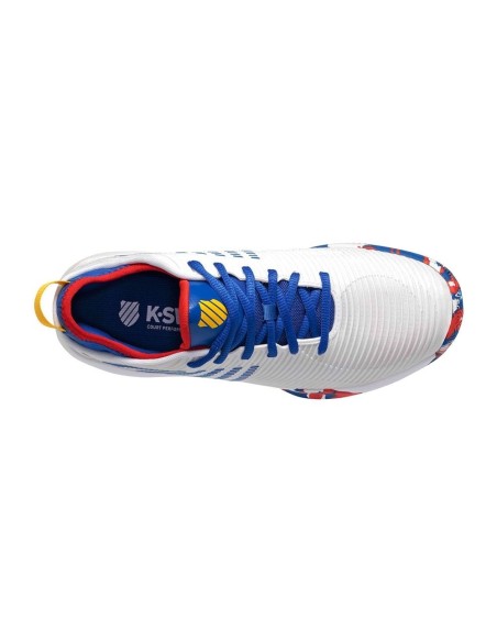 Kswiss Hypercourt Supreme Mixta Blanco Azul 06615166 | Ofertas de padel