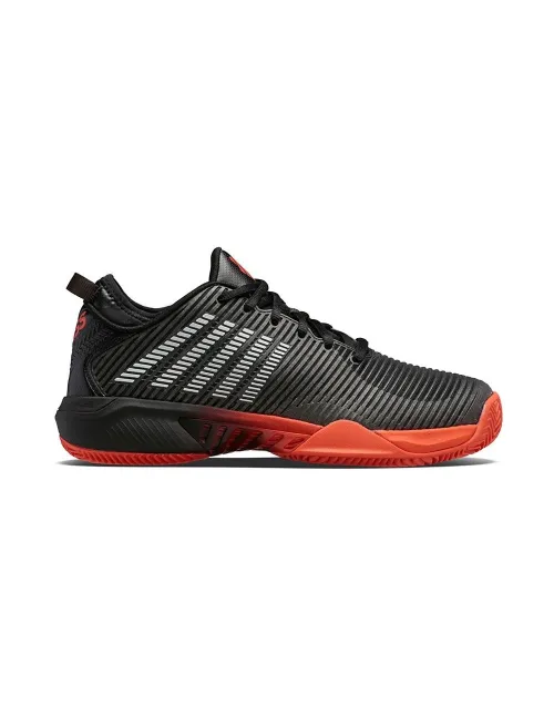 Kswiss Hypercourt Supreme Hb Negro Naranja 06617061 | Ofertas de pádel