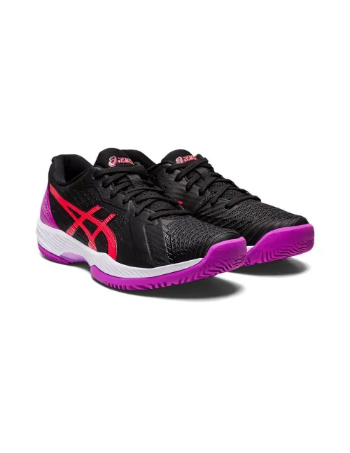 Asics Solution Swift Ff Padel Negro Rosa Mujer 1042a204 001