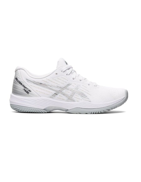 Asics Solution Swift Ff Padel Blanco Plata Mujer 1042A204 100 |Padel offers