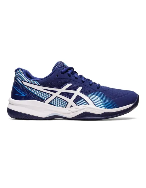 Asics Gelgame 8 Azul Blanco Mujer | Ofertas de pádel