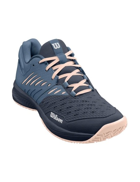 Wilson Kaos Comp 3.0 Azul Rosa Mujer | Ofertas de pádel