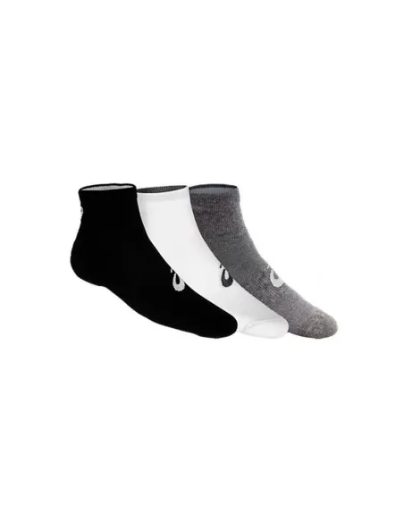 Asics 3 pares de meias Quarter Socks Multicoloridas | Ofertas de padel
