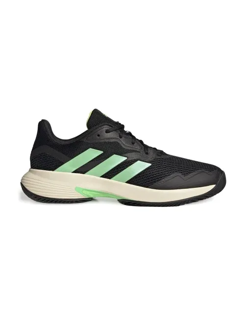 Adidas Courtjam Control Clay Negro Verde | Ofertas de pádel