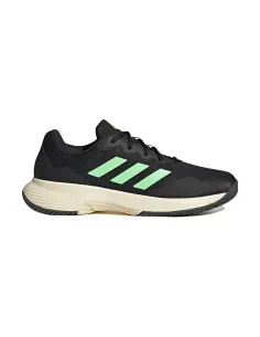 Adidas Gamecourt 2 Preto Verde | Ofertas de padel