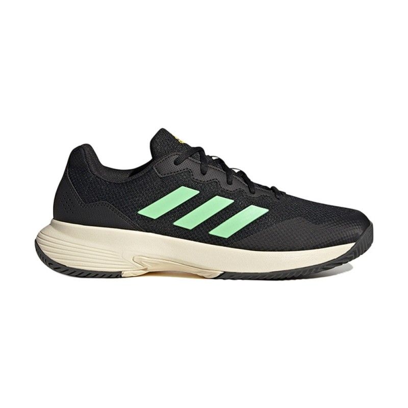 Adidas Gamecourt 2 Negro Verde Hr0755