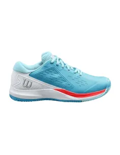 Wilson Rush Pro Ace Clay Azul Blanco Mujer | Ofertas de pádel