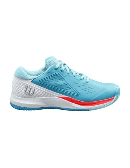 Wilson Rush Pro Ace Clay Azul Blanco Mujer | Ofertas de pádel