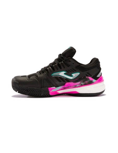 Joma Slam 22 Clay Negro Fucsia Mujer | Ofertas de pádel
