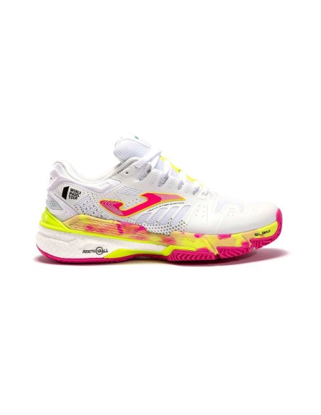 Joma T.slam 22 Clay Blanco Fucsia Mujer Tslalw2202P |Padel offers