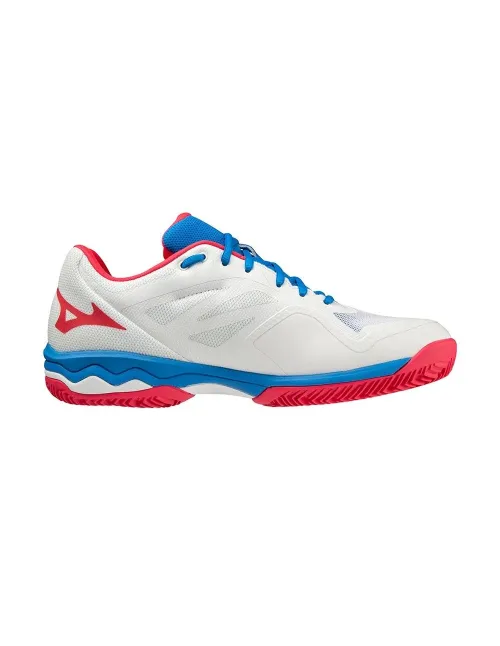 Mizuno Light Wave Exceed Padel Bianco Rosso |Padel offers