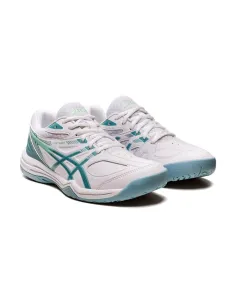 Asics Court Slide White Blue Women's | Ofertas de padel 2