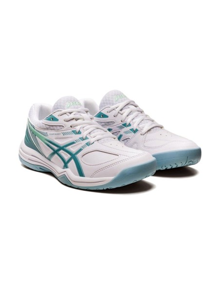 Asics Court Slide Blanco Azul Mujer | Ofertas de pádel