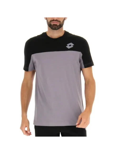 Camiseta Lotto Dinamico Vi Block Gris Negro