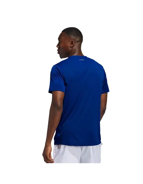 Camiseta Adidas Club Tennis 3 Bandas Collegiate | Ofertas de pádel