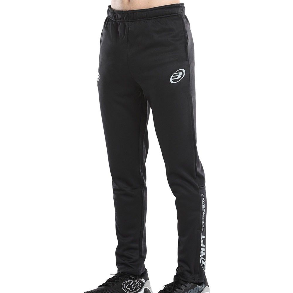 Pantalón Bullpadel Lauro Talla S, Negro