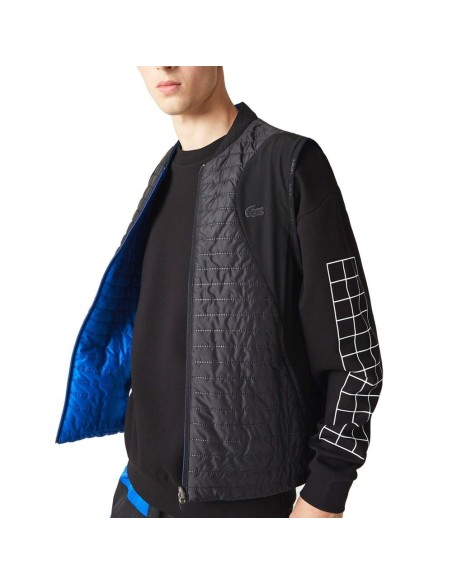Lacoste Colete Azul Preto | Ofertas de padel Lacoste Colete Azul Preto | Ofertas de padel