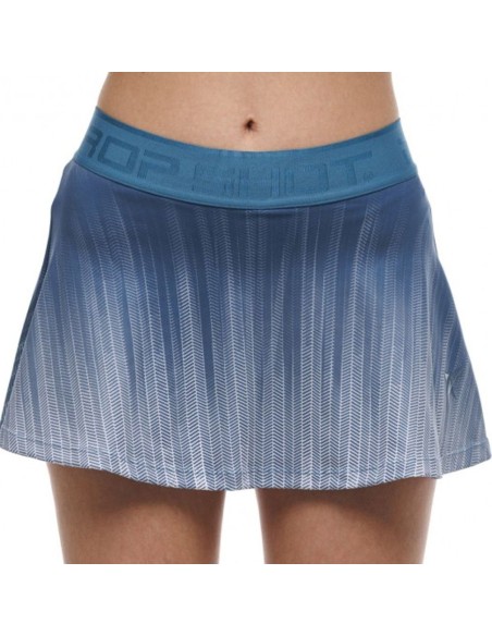 Drop Shot Saia Isora Azul Branco Mulher | Ofertas de padel