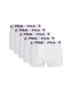 Pack Of 5 Boxers Fila White