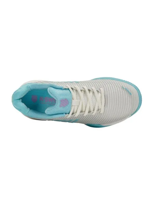 Kswiss Hypercourt Express 2 Hb Blanco Azul Niña | Ofertas de pádel