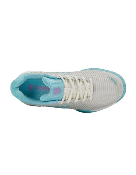 Kswiss Hypercourt Express 2 Hb Branco Azul Menina | Ofertas de padel