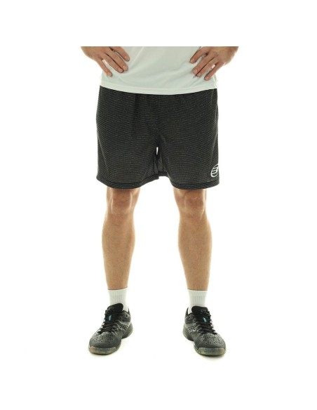 Pantalón Corto Bullpadel Abato Negro | Ofertas de pádel
