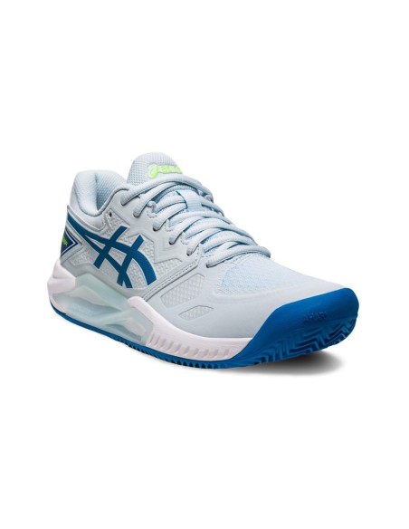 Asics Gel-Challenger 13 Clay Azul Mujer 1042A165-404 | Ofertas de padel