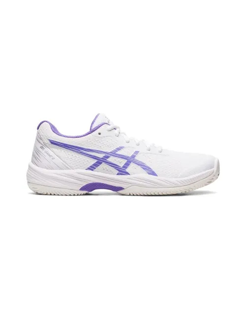 Asics Gel-Game 9 Clay/Oc Blanco Morado Mujer 1042a217-101