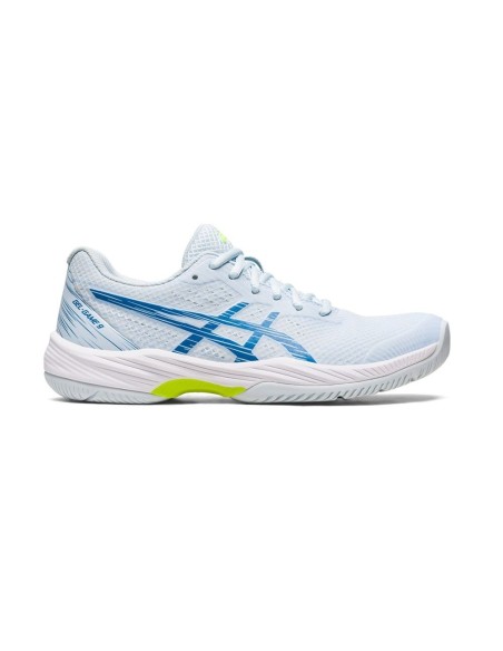 Asics Gel-Game 9 Women's Light Blue White 1042a211-400 | Ofertas de padel